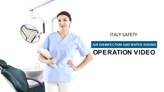 Chaise d'unité dentaire de désinfection de la sécurité M3 de l'Italie avec CE approuvé