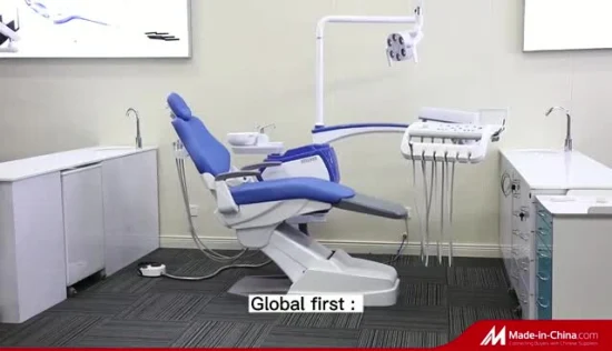 Chine Foshan fabrique une unité de chaise de dentiste de clinique dentaire à mémoire supérieure mobile de luxe